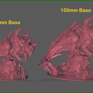 Titan Tarrasque (NEW) Lord of the Print | Gargantuan Monstrosity| 220mm ...