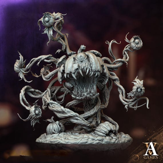 Glarebeast, Pumpkin Eye Tyrant | 4 Sizes Medium,large,huge