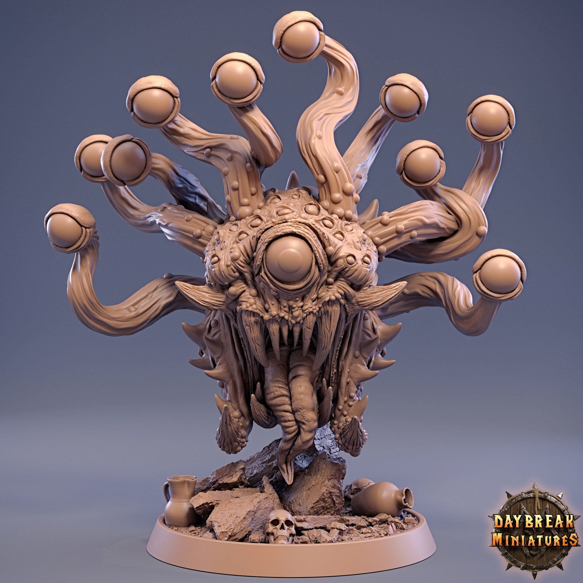 Spectator Token Eye Tyrant, Sphere of Many Eyes, Dnd Resin Miniature | 3 Sizes /scales ...