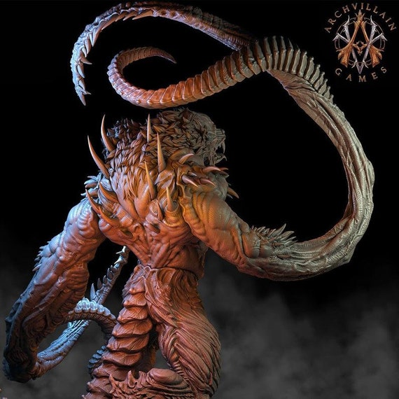 メタルフィギュア Fantasy Lords Demons デーモン　TRPG Amazon.com: WizKids Iconos D&D de los reinos: Señores