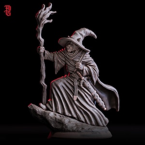 Tabaxi ,Wizard, Sorcerer -Werepanther,Werecat, Catfolk | 28mm,32mm,54mm,75mm,100mm Scales |PC Mini D&D 5e Pathfinder Figurine |Flesh of Gods
