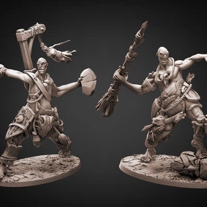 Stone Giant, Oger | 28mm, 32mm Scale | 95mm Tall (32mm scale)| Dungeons & Dragons | Pathfinder Oger | Daybreak Miniatures | Tabletop RPG |