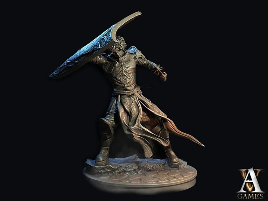 Elf Female Light Cleric Miniature - Blacksheep Industries