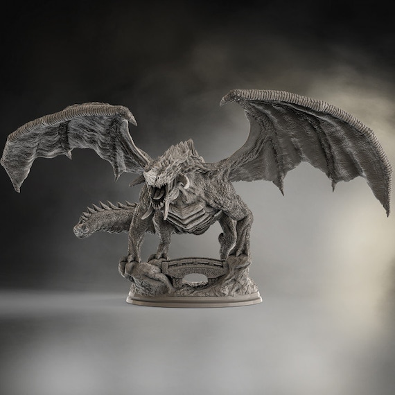 Gargantuan Black Dragon figure ブラックドラゴン Gargantuan Black Dragon Limited Edition Dungeons & Dragons