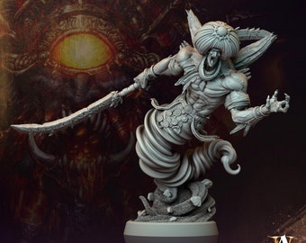 Djinni, Dao, Efreeti, Genie | 5 Sizes /Scales | Dungeons and Dragons 5e figure | Pathfinder