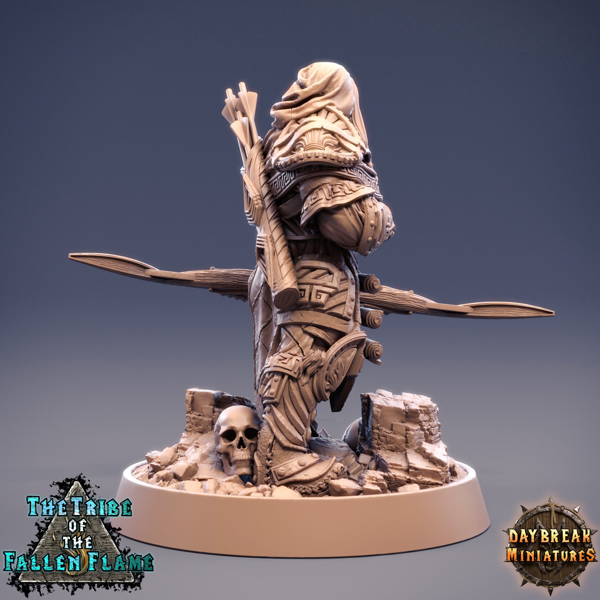 Rogue Assassin Ranger Sharpshooter Longbow Expert | 3 Sizes/scale Resin ...