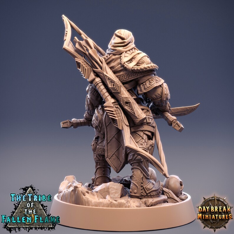 Rogue Assassin Ranger | 5 Sizes /scale Resin Miniature | Dungeons and ...