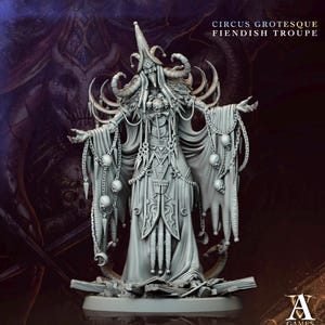 Hag, Fiendish Witch | 28mm, 32mm,54mm, 75mm, 100mm Scales | Dungeons and Dragons | Pathfinder |