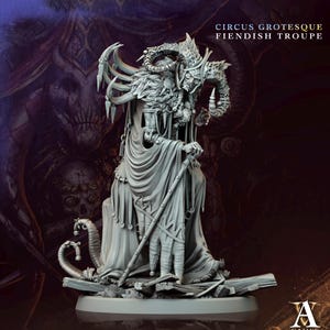 Hag, Fiendish Witch | 28mm, 32mm,54mm, 75mm, 100mm Scales | Dungeons and Dragons | Pathfinder |
