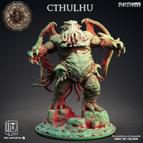 クトゥルフH.P.ラヴクラフトのCTHULHUフィギュア