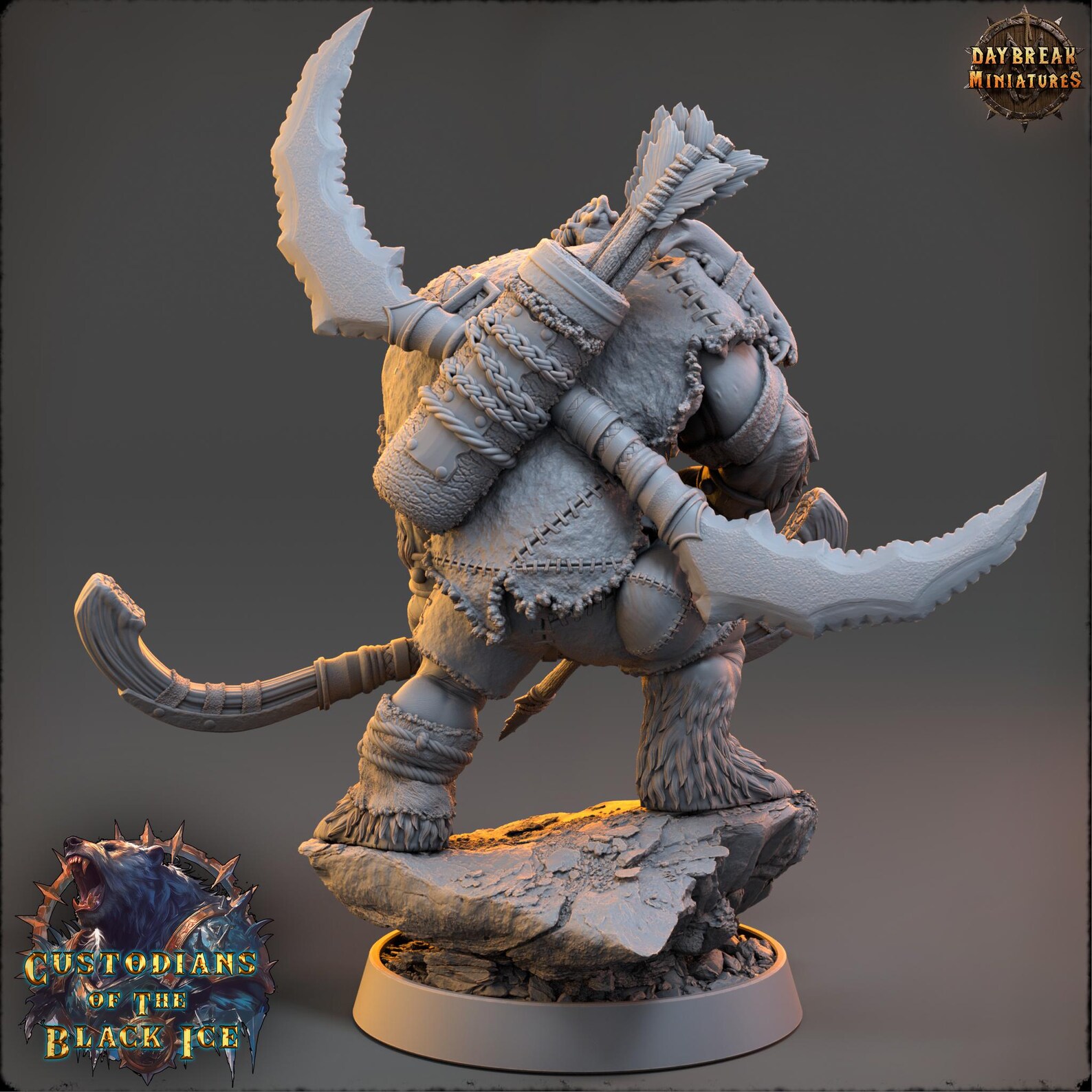 Werebear Size Example Bearfolk Fighter Werebear Fighter Archer 5 Sizes /| D&D 5e | Dungeons ...