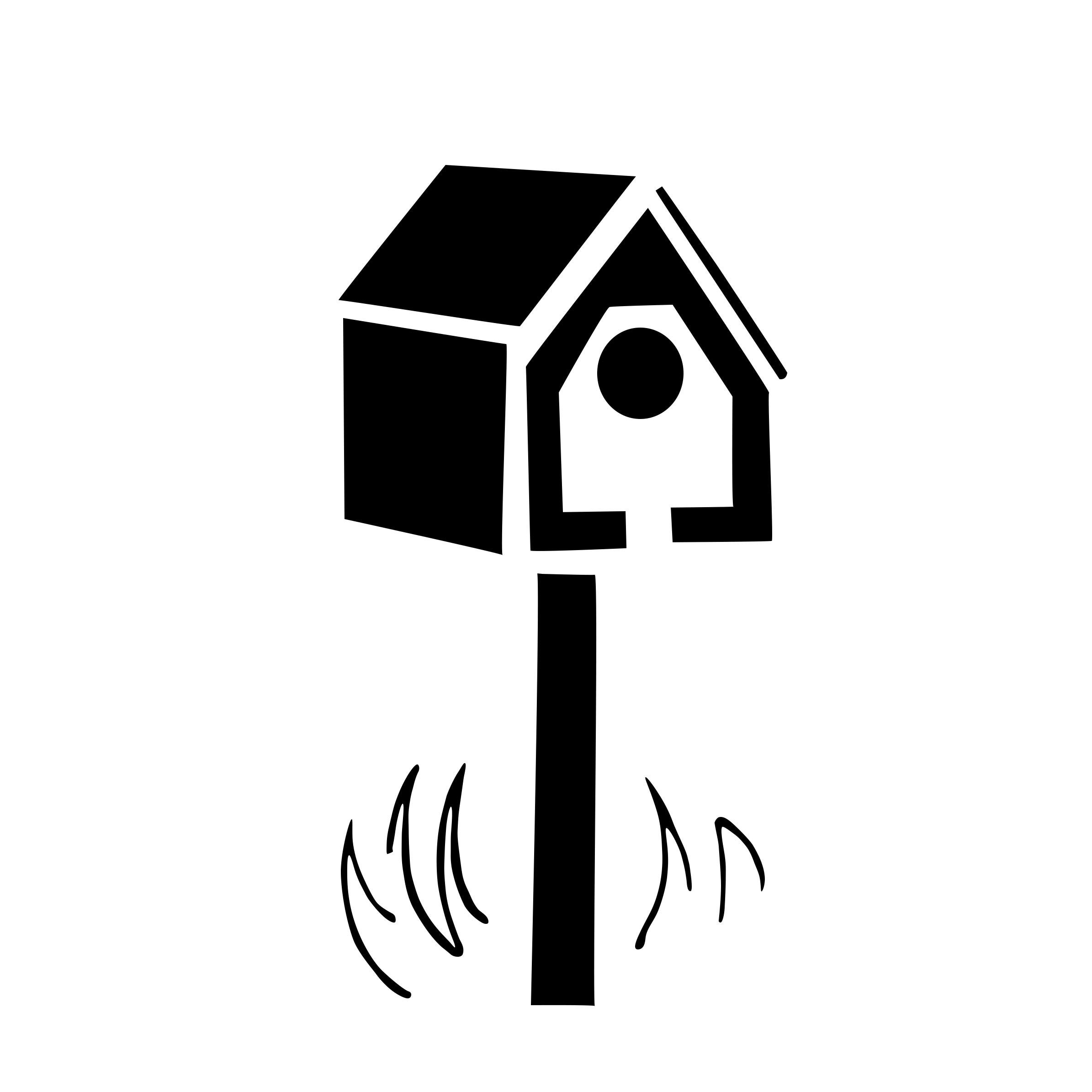 Birdhouse Stencil. SVG Digital File Etsy Australia