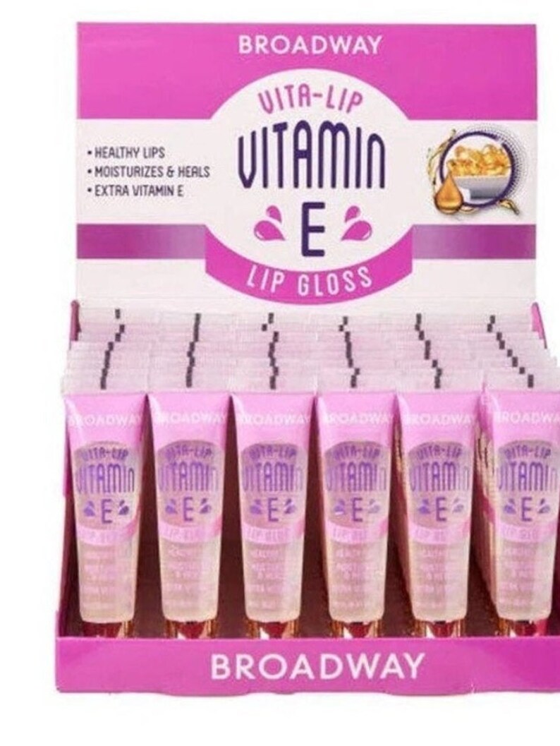 Broadway VitaLip Gloss Vitamine E huile de noix de coco Lip Etsy France