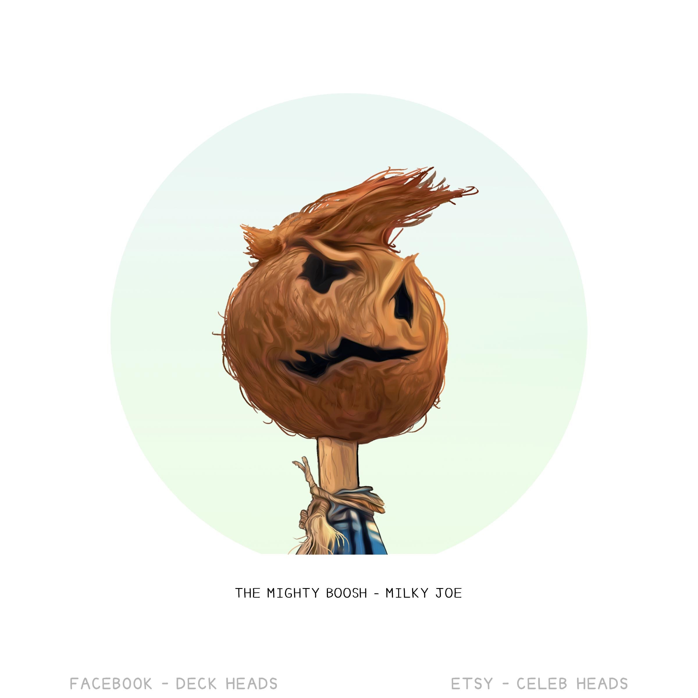 Art Print The Mighty Boosh Milky Joe Etsy