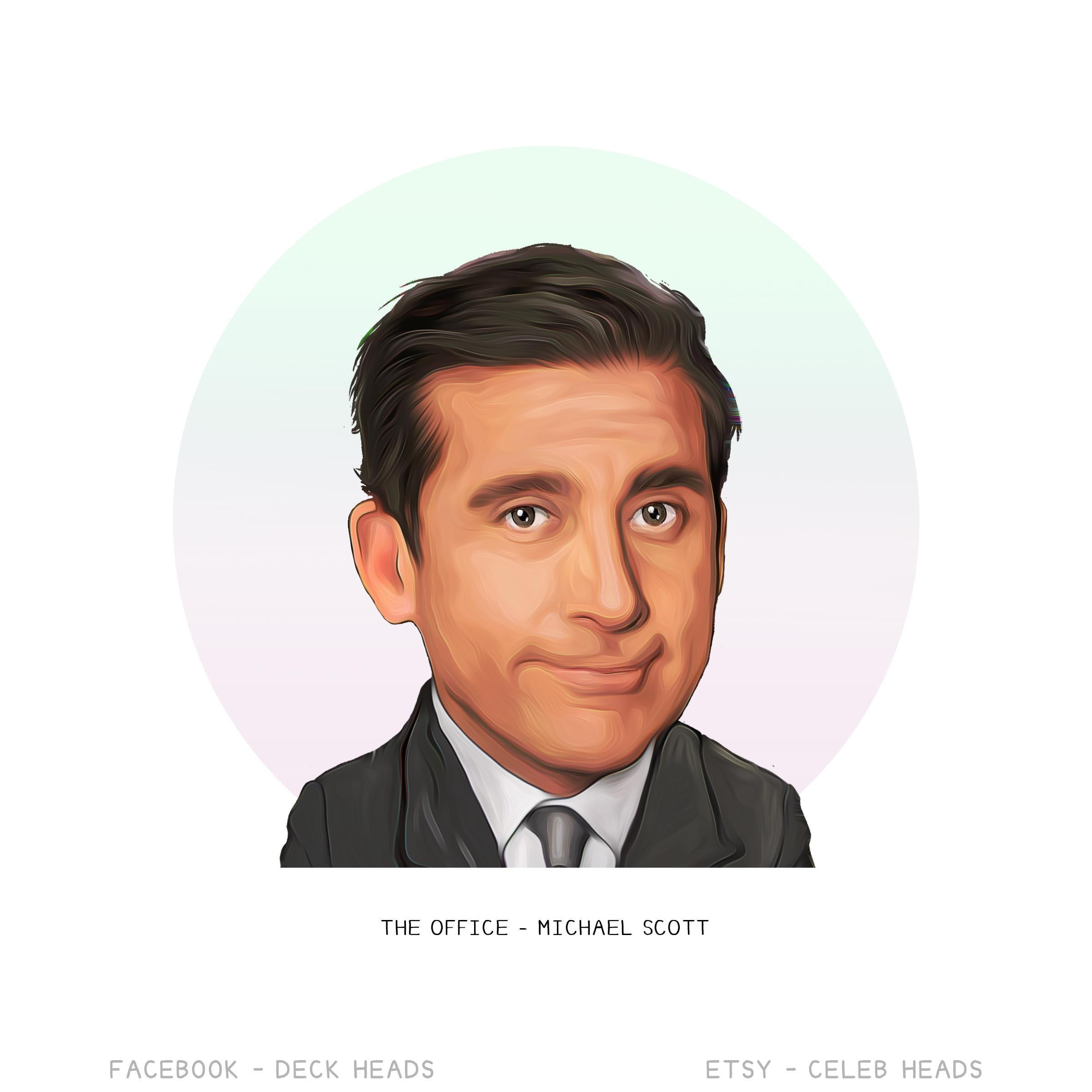 Art Print / The Office EE.UU. / Michael Scott | Etsy