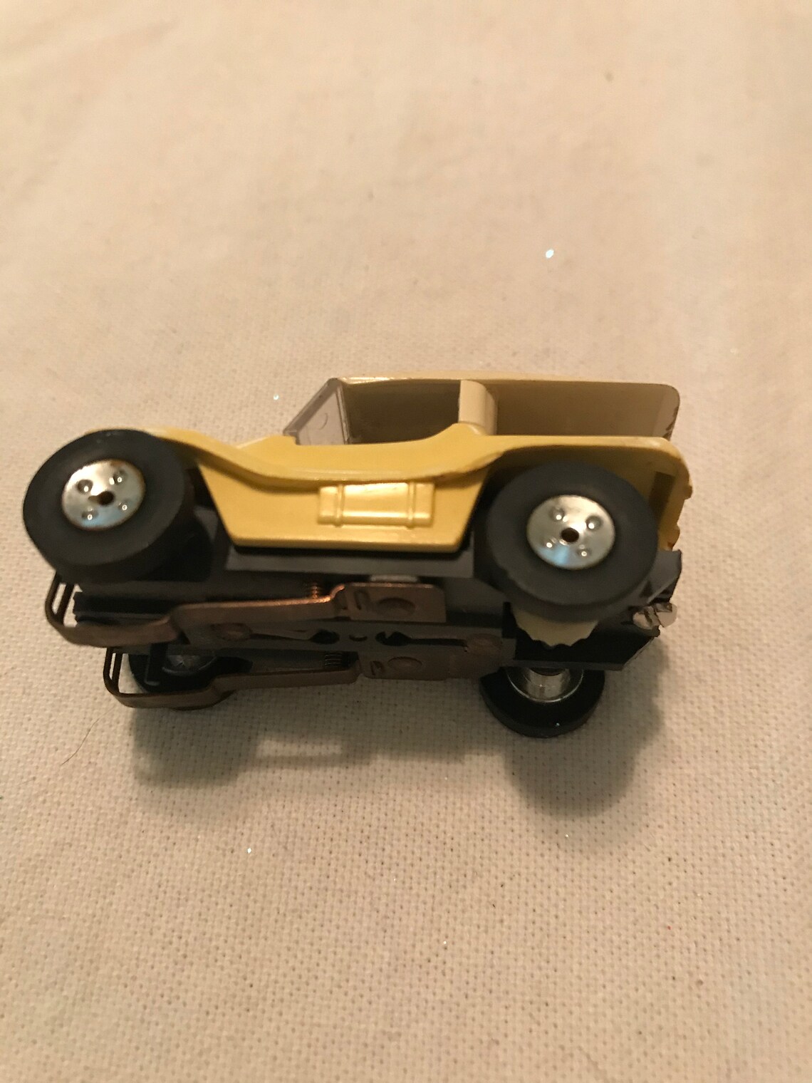 Aurora Model Motoring, HO Slot Car, Thunder Jet Yellow Dune Buggy Etsy