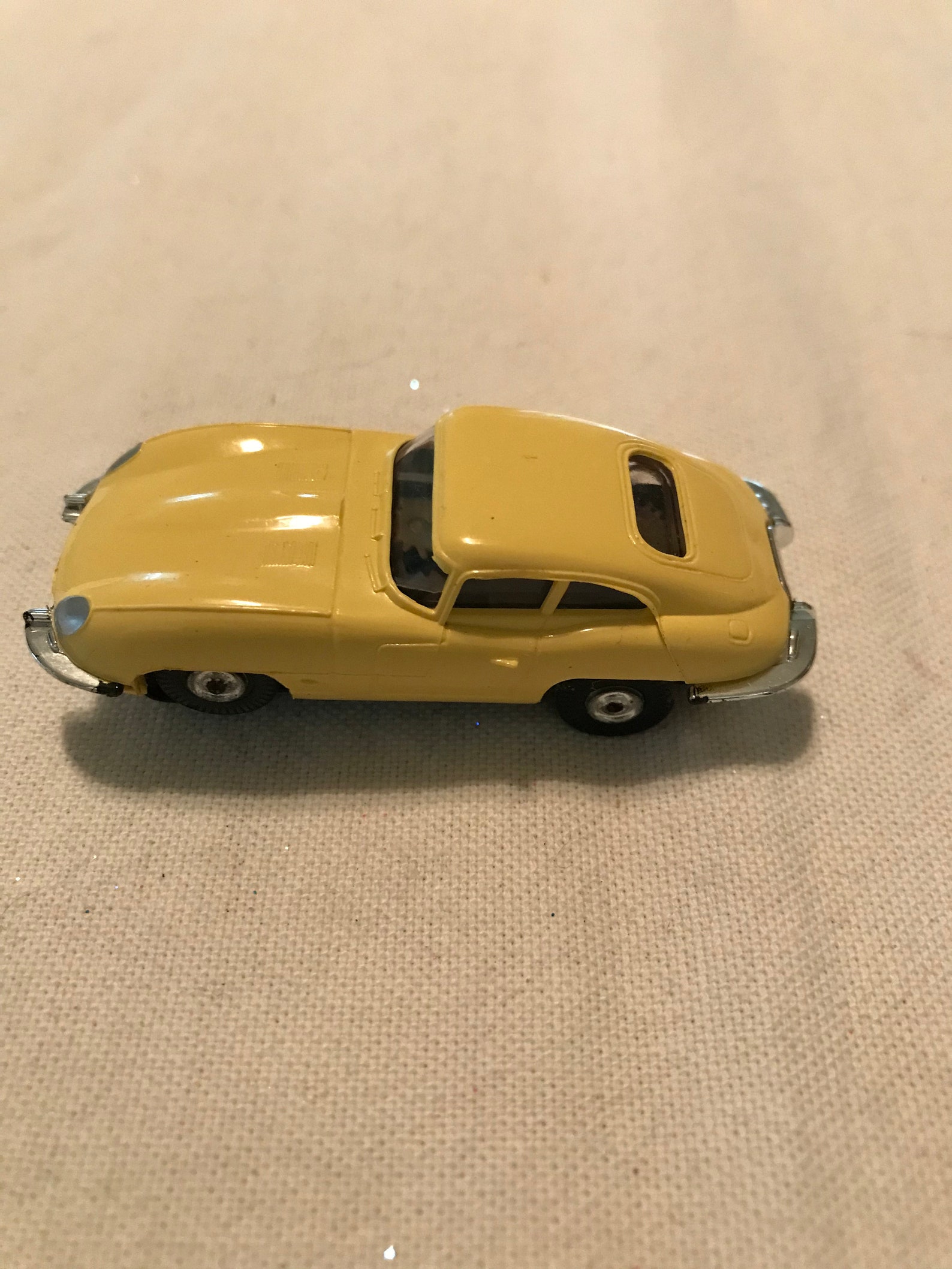 Aurora Model Motoring HO Slot Car Thunder Jet Yellow Jaguar Etsy