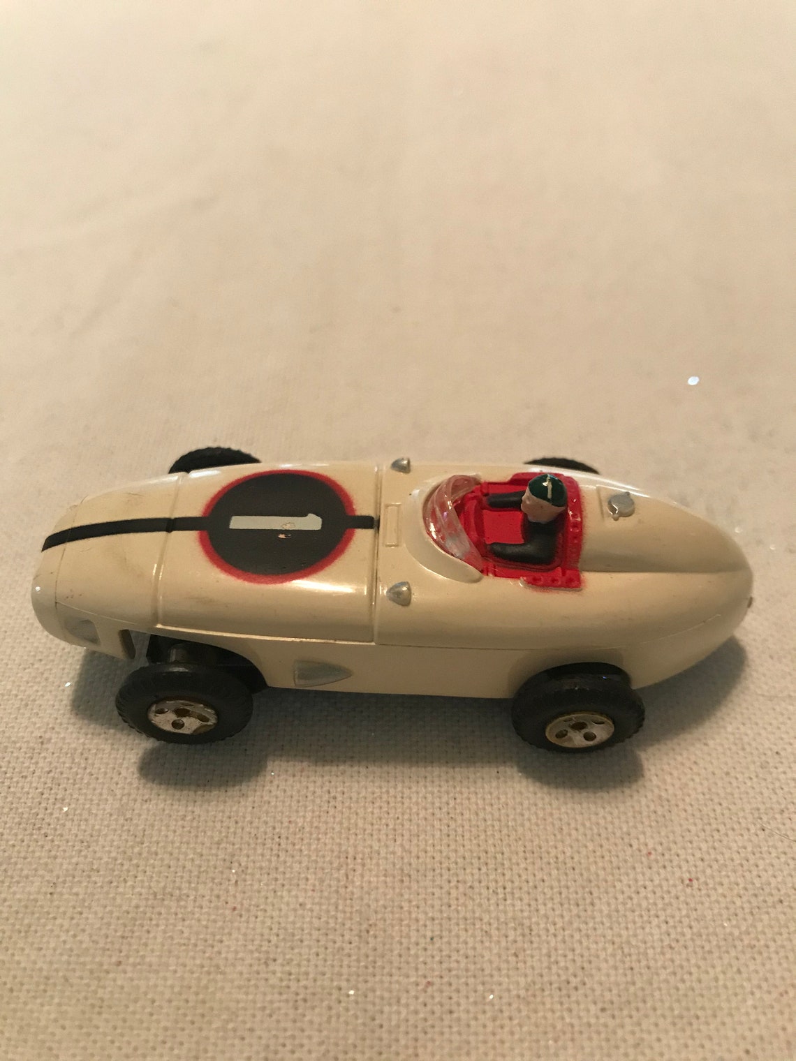 Aurora Model Motoring HO Slot Car Thunder Jet Tan Etsy