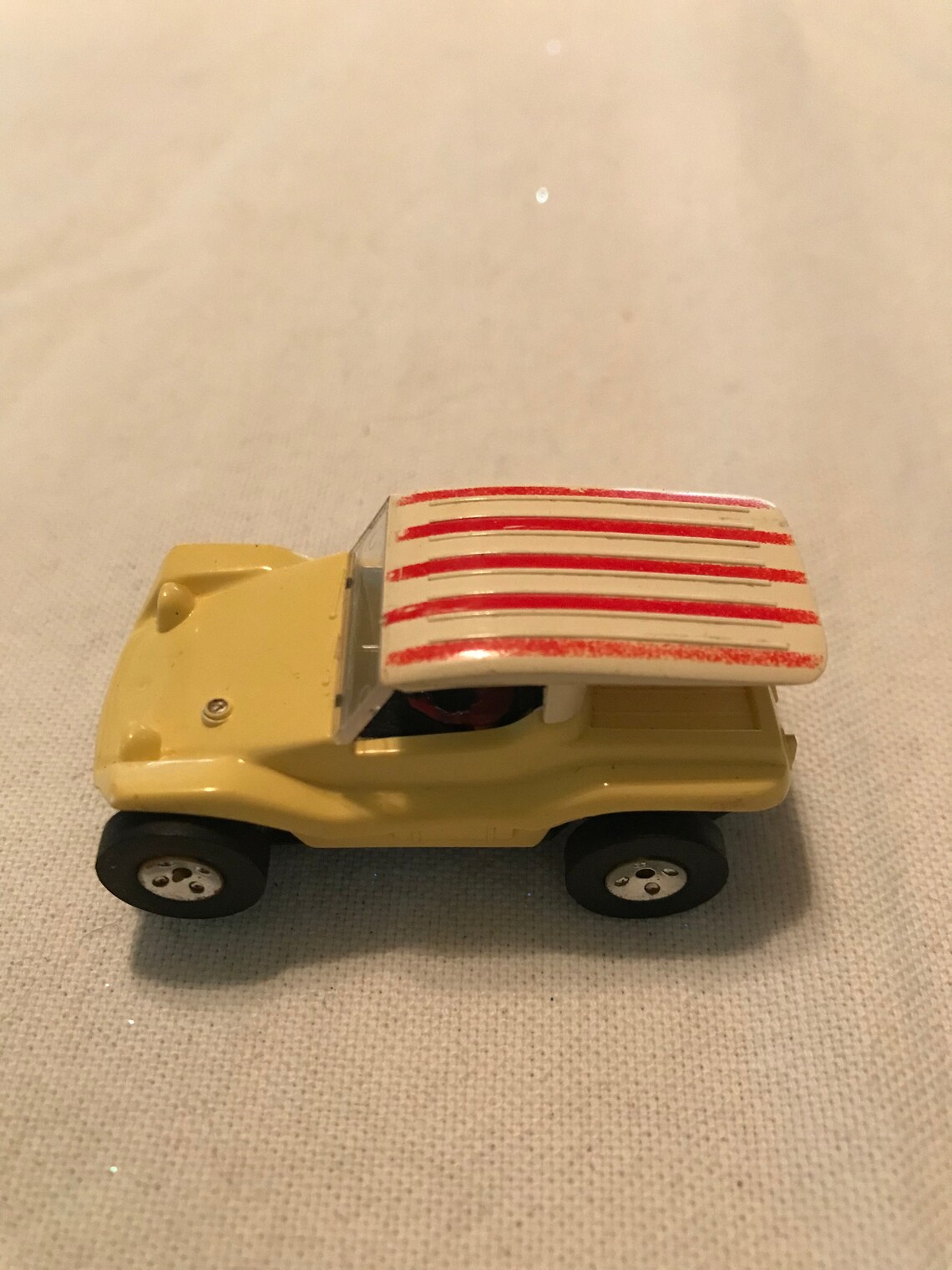 Aurora Model Motoring, HO Slot Car, Thunder Jet Yellow Dune Buggy Etsy