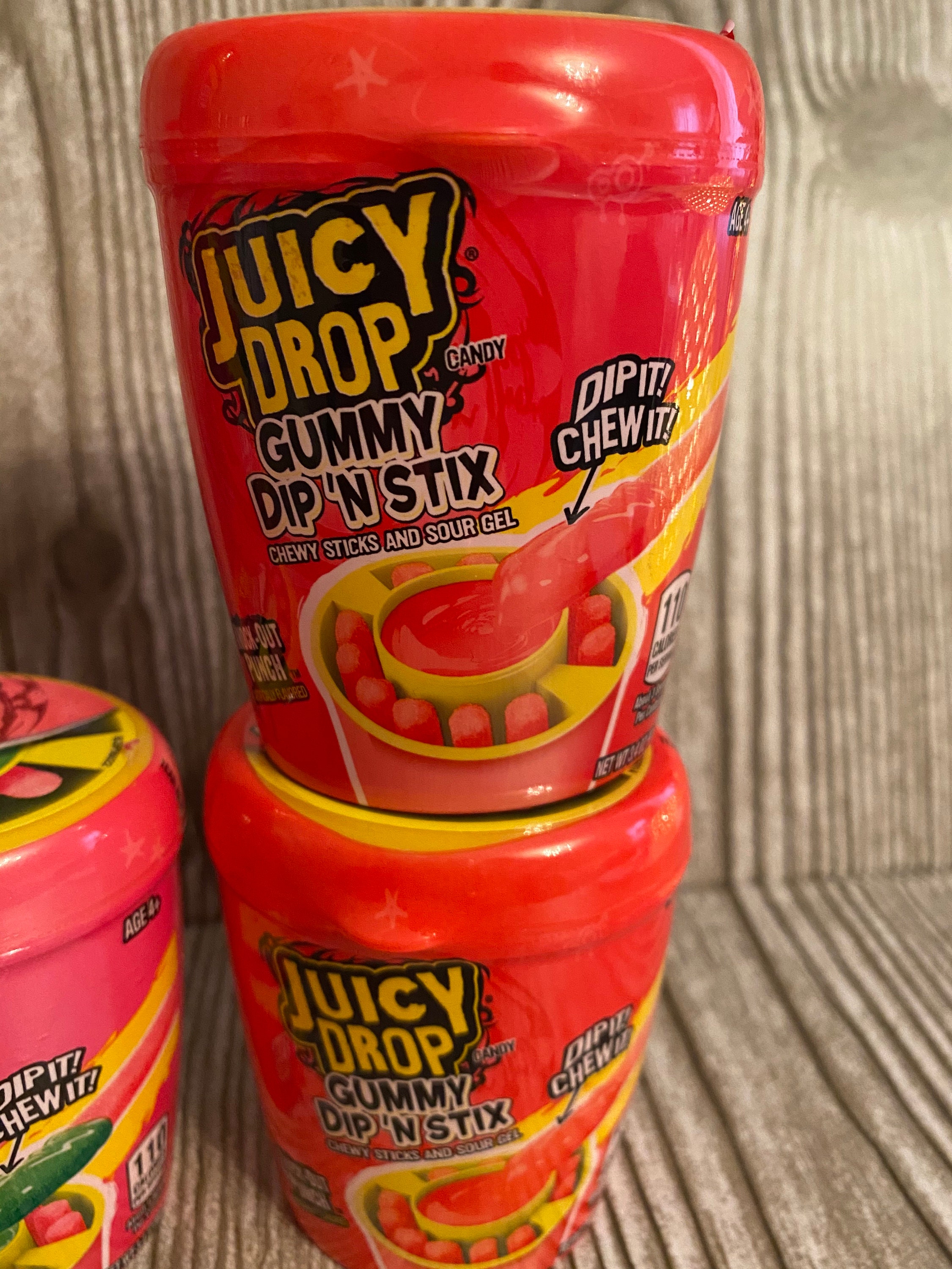 TikTok famoso Juicy Drop Gummy Dip N Stix Sour Gel Tik Tok Etsy