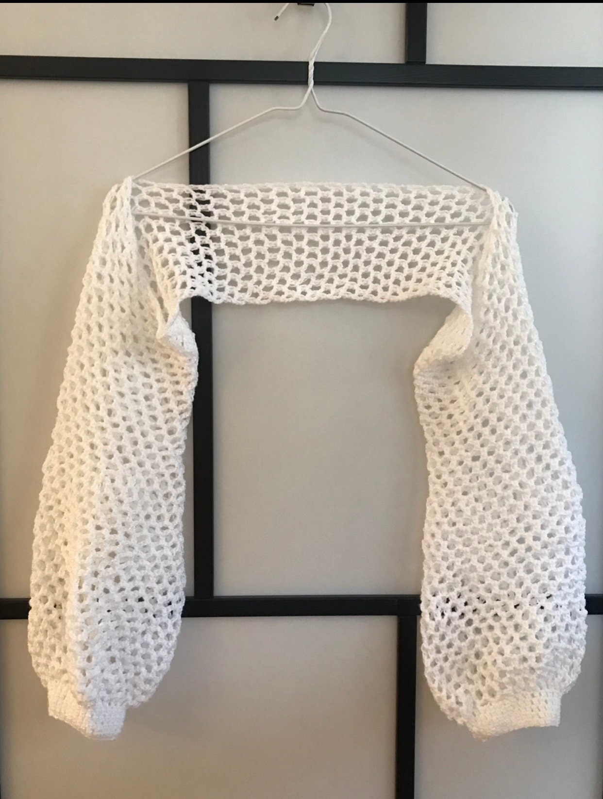 Handmade Mesh Sleeves bolero Sleeves crochet Sleeves Etsy