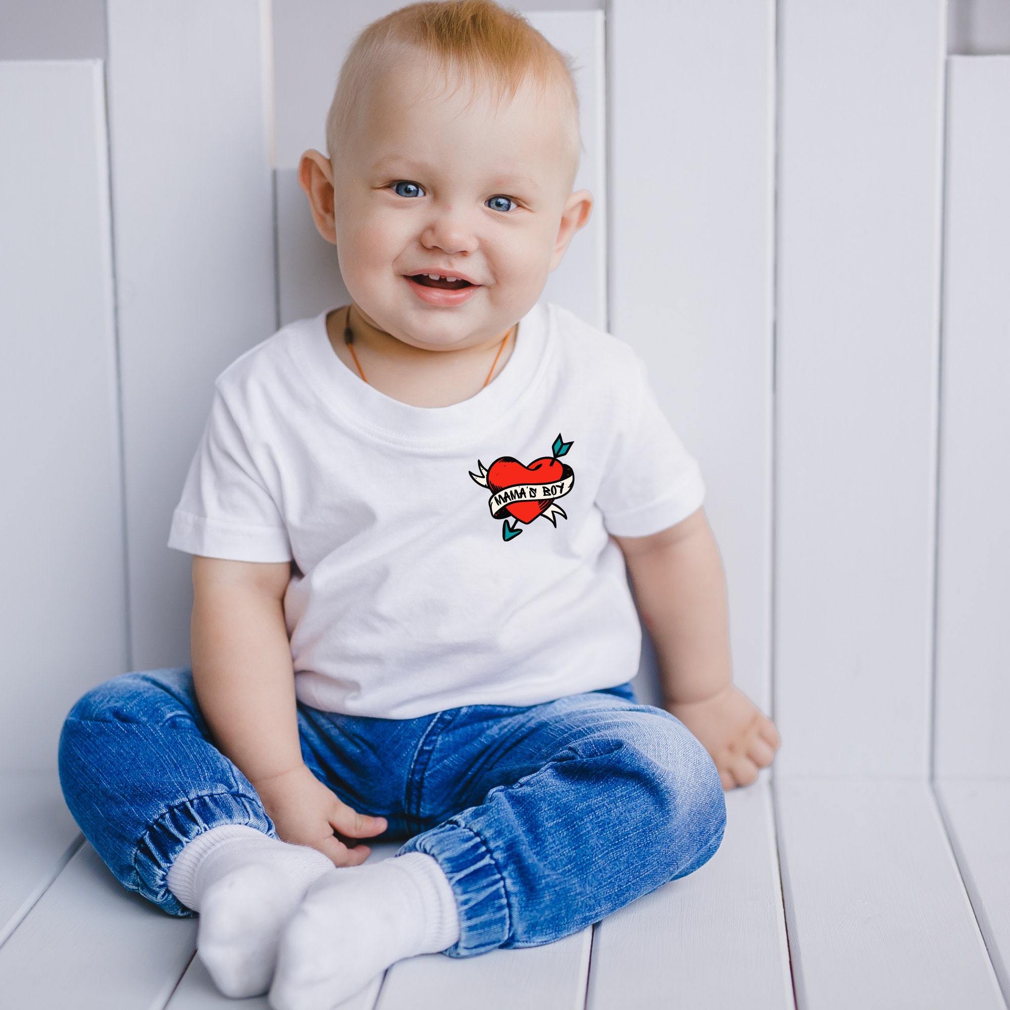 Mama's Boy Digital PNG File, Valentine's Day Gift, Cute Valentine PNG