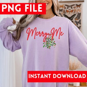 Joyeux moi PNG, fichier numérique, vacances de Noël, gui, épouse-moi, jeu de mots, fiançailles, mariage, festif, proposition, mariage, joli, tendance