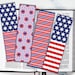 4 Patriotic Bookmarks PDF Printable - Veterans Day Gifts for Veterans - Fourth of July Bookmarks ...