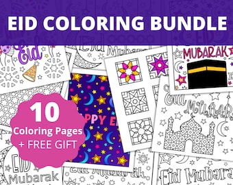 Download Muslim Coloring Book Etsy