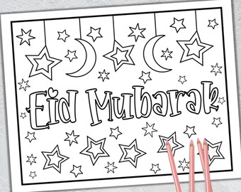 Download Islamic Coloring Etsy