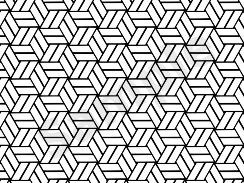 Geometric Coloring Page Optical Illusion Coloring Pages for Adults ...