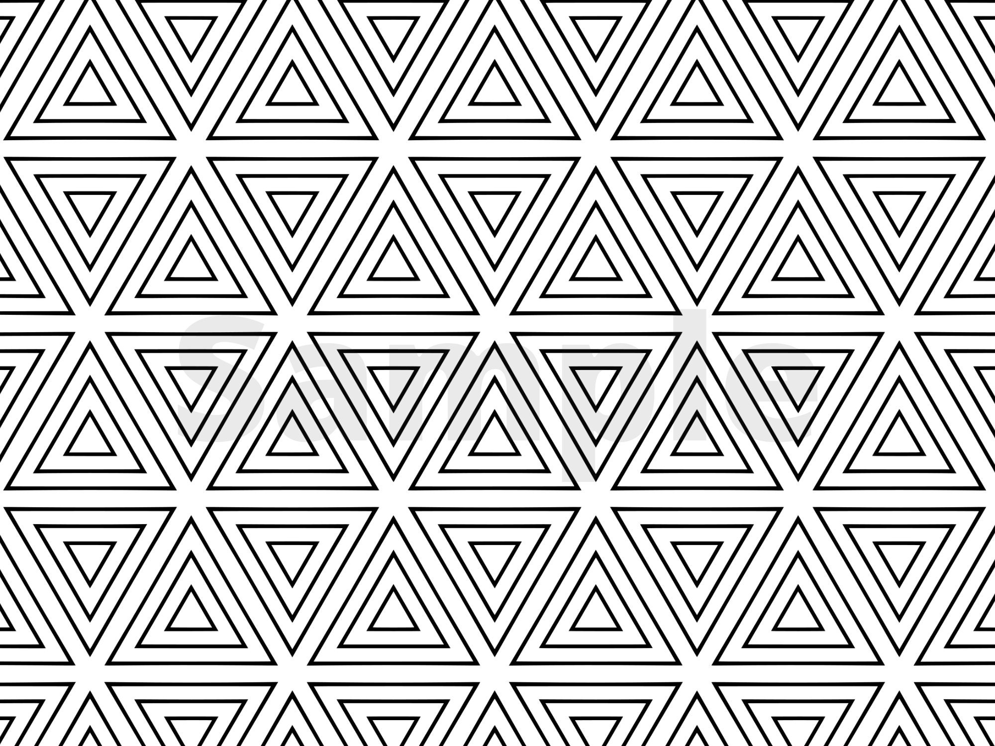 Downloadable Geometric Patterns Geometric Coloring Pages: 5 Printable Patterns for Relaxation (PDF) - Etsy