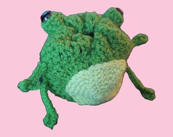 Frog pouch pattern crochet