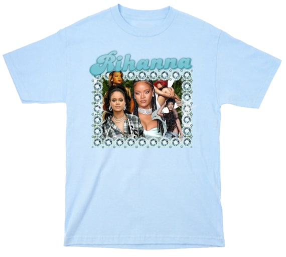 Rihanna Style T-shirt 90's Rap Tee 