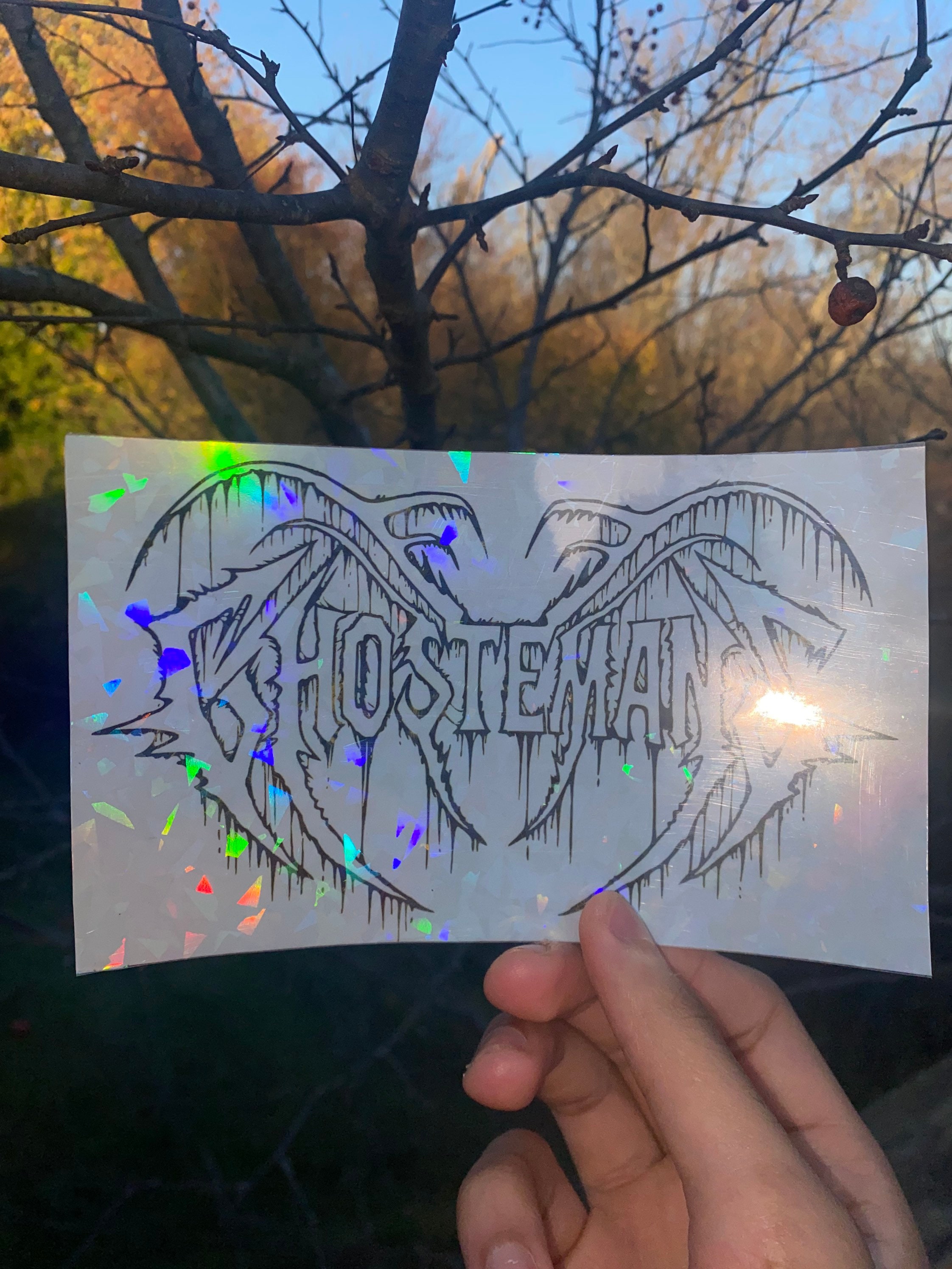 ghostemane logo Sticker for Sale by jogajaShop