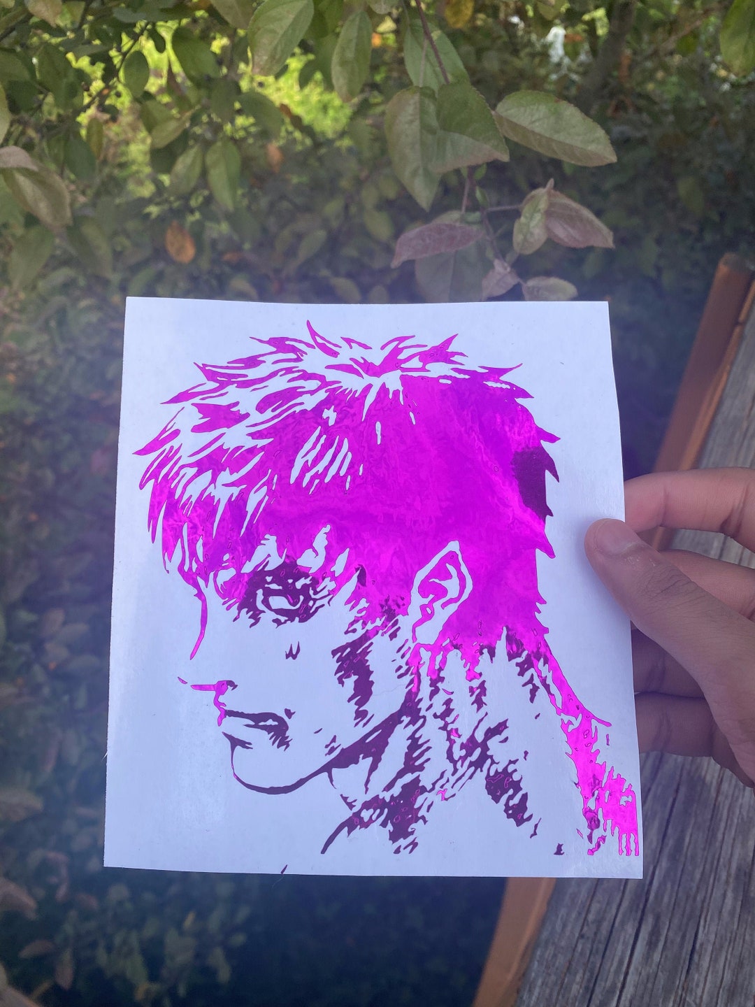 Anime Vinyl Decal Limited Supplies Etsy