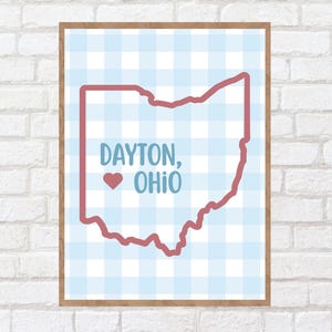 University of Dayton Digital Print Set of 3