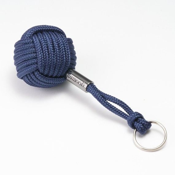 Floating Keychain Navy Etsy