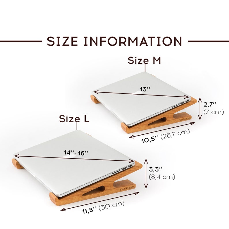 Wooden Laptop Stand Macbook Pro 13 Stand Macbook Air Laptop Etsy