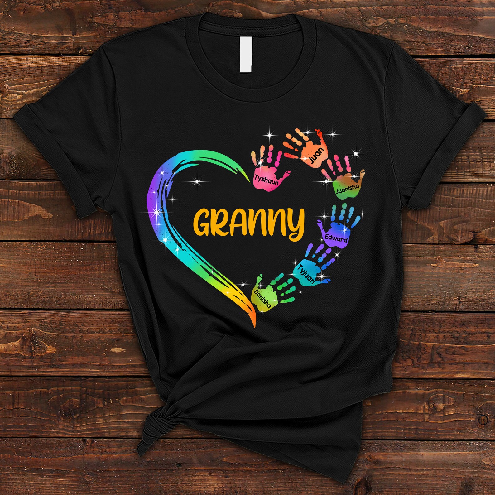 Grandma and Jemma Hearts Novelty T-Shirt