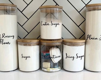 Baking (Pantry)label Bundle, Mrs Hinch, kitchen labels, kitchen stickers, Stacey Solomon labels