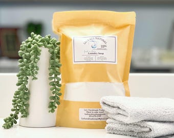 All Natural Laundry Soap