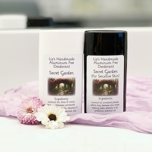 Handmade Aluminum Free Secret Garden Deodorant