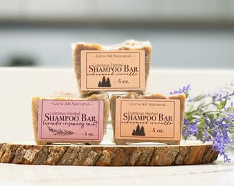 All Natural Shampoo Bar