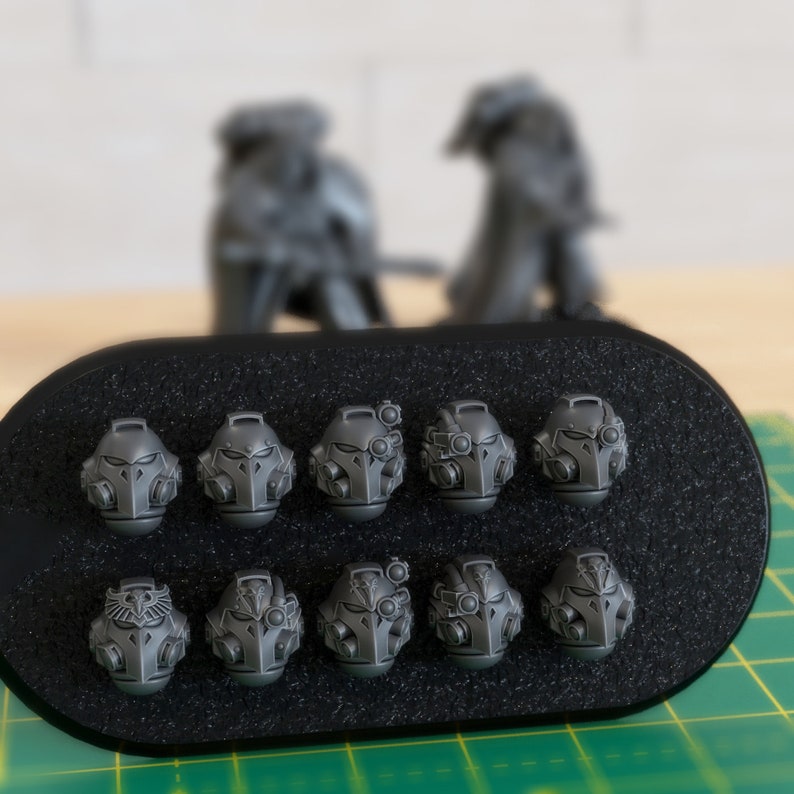 Scifi Beak Knight Helmets With Antennas Etsy Canada