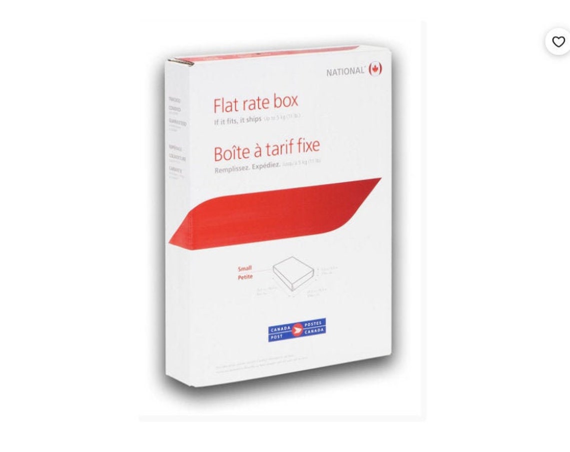 Canada Post Flat Rate shipping Box Playboy Penthouse Hustler Etsy