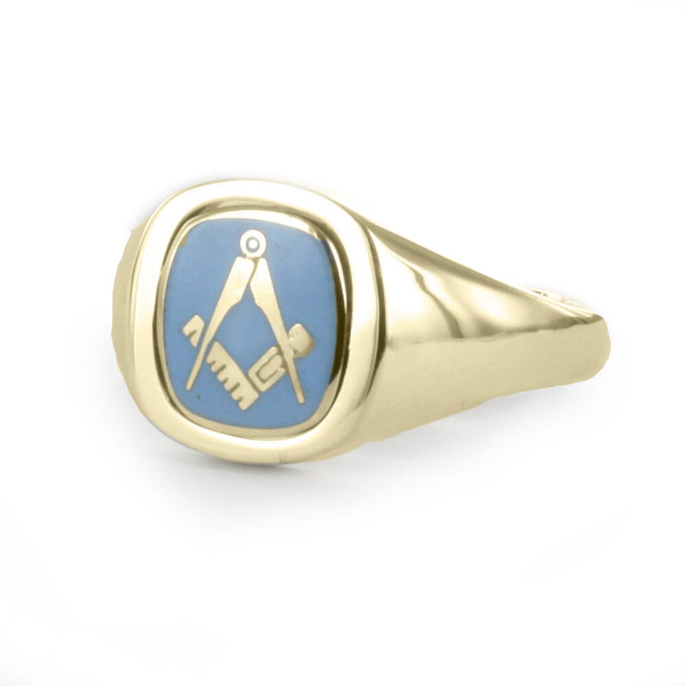 Reversible clearance masonic ring