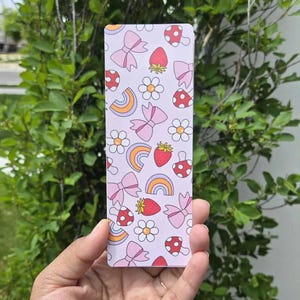 Cute Handmade Girly Bookmark Bookish Merch Fruit Bookmark Pink Coquette Bookmark Book Lover Gifts Book Accessory Bookworm Gift Book Club