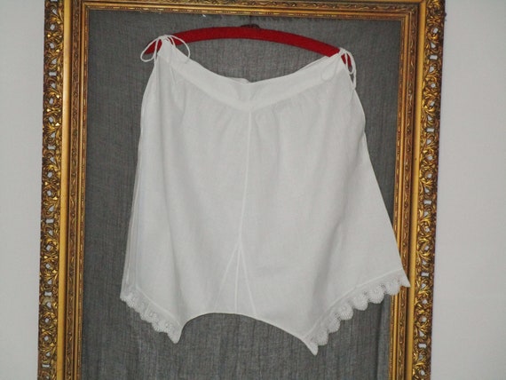 Old Cotton Petticoat Pants. Victorian style trous… - image 7
