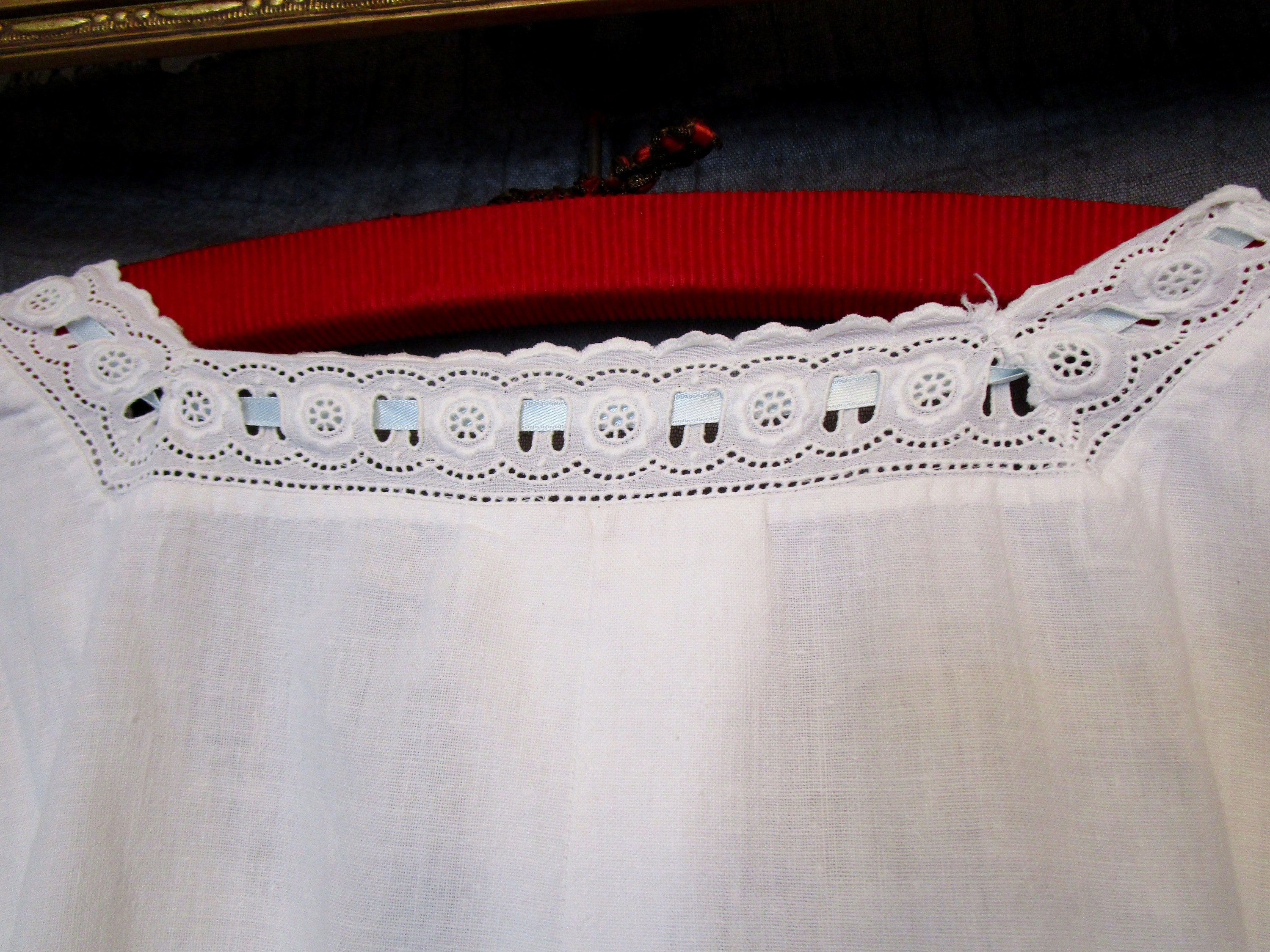 Long sleeved womens nightgown made by hand with cotton Etsy España